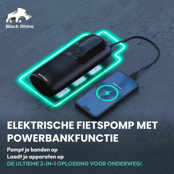 Black Rhino AeroBoost T-1 Luchtcompressor - Afbeelding 7