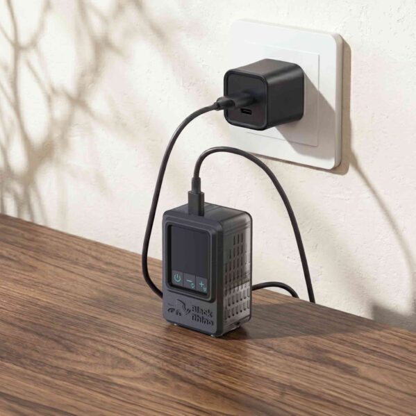 Black Rhino AeroBoost TM-2 Mini Elektrische Fietspomp – Bild 9