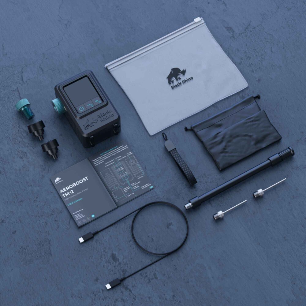 Black Rhino AeroBoost TM-2 inbegrepen