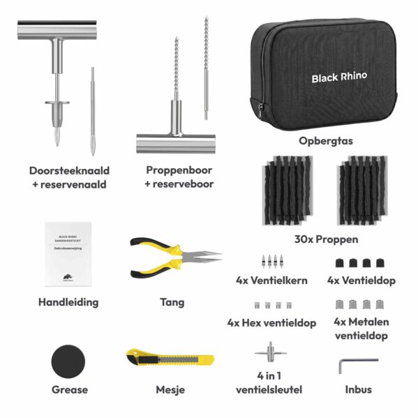 Black Rhino Autobandenherstelkit - Image 2