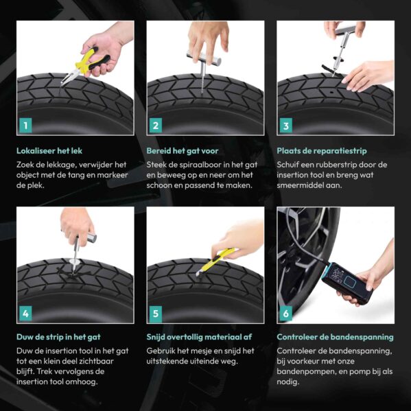 Black Rhino Autobandenherstelkit - Image 6